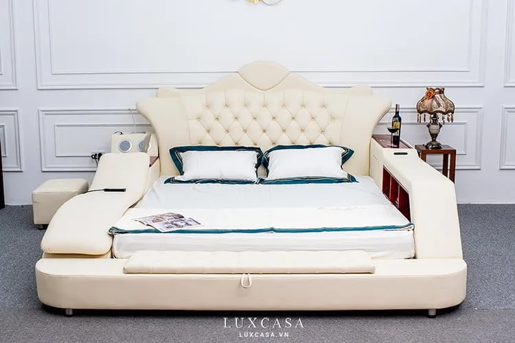 Giường ngủ thông minh tân cổ điển 