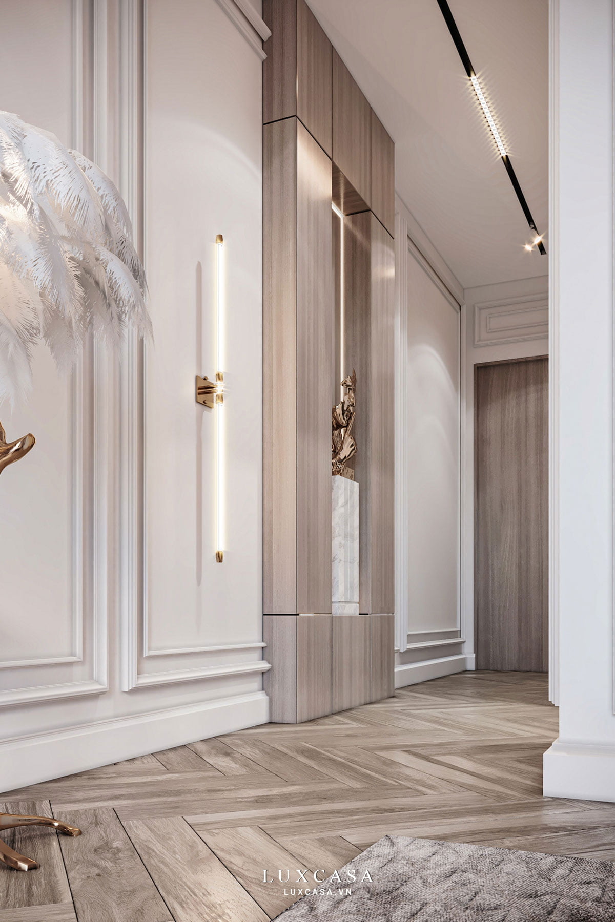 Thiết kế nội thất hiện đại tối giản