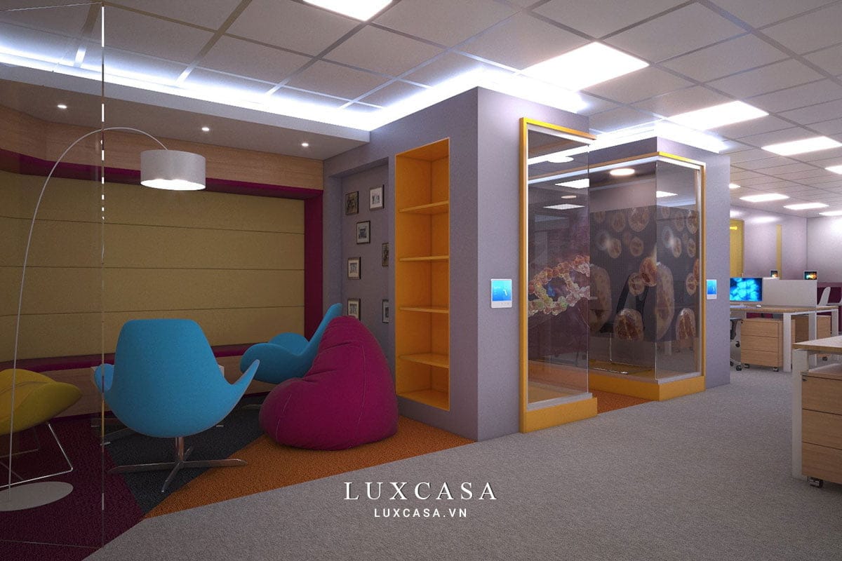 Thiết kế nội thất văn phòng công ty SFM