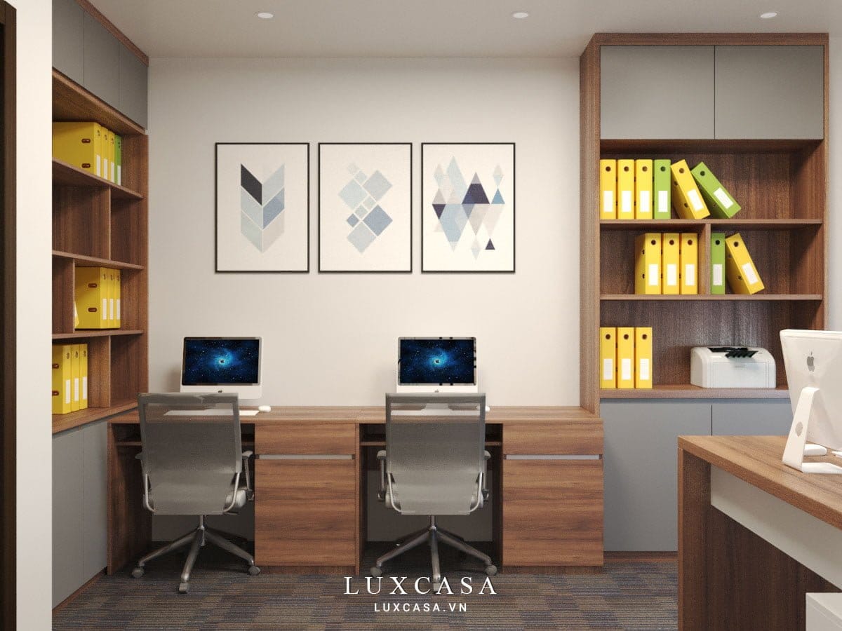 Thiết kế nội thất văn phòng công ty B&T 11 Thiết kế văn phòng kế toán B&T 1