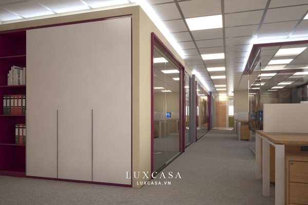 Thiết kế nội thất văn phòng công ty SFM