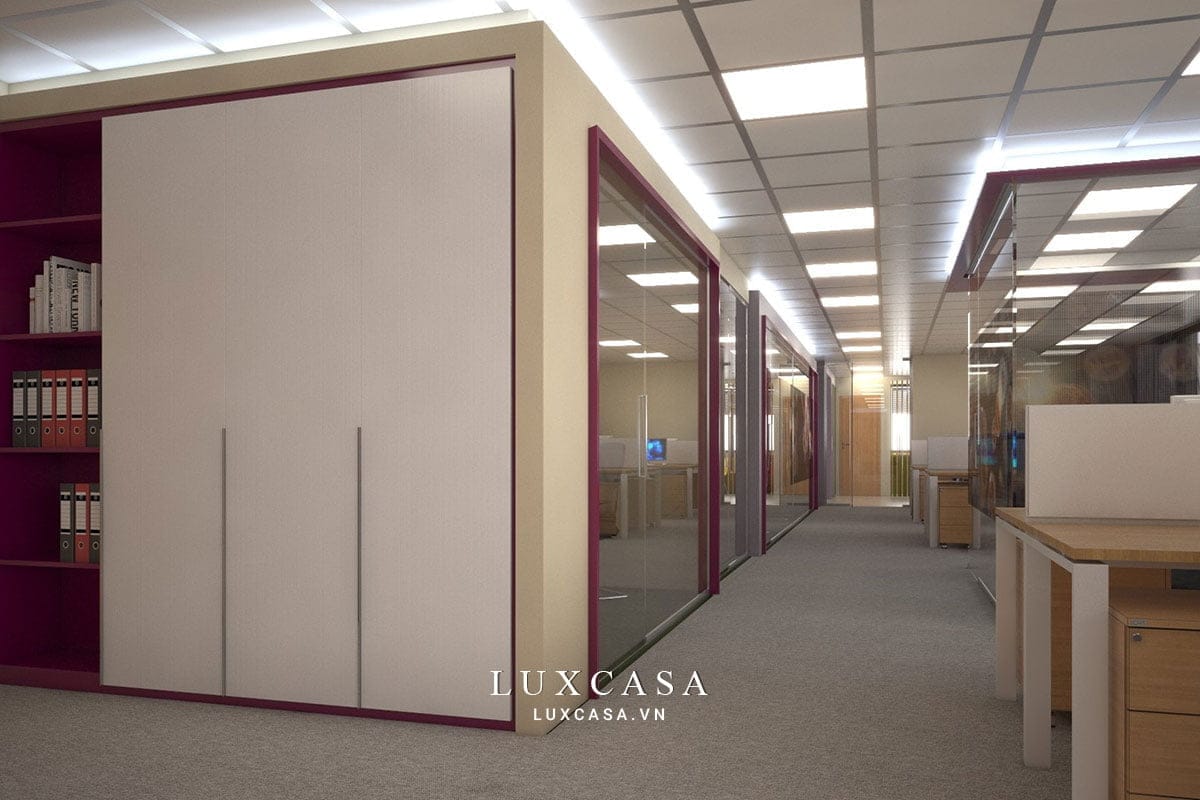 Thiết kế nội thất văn phòng công ty SFM