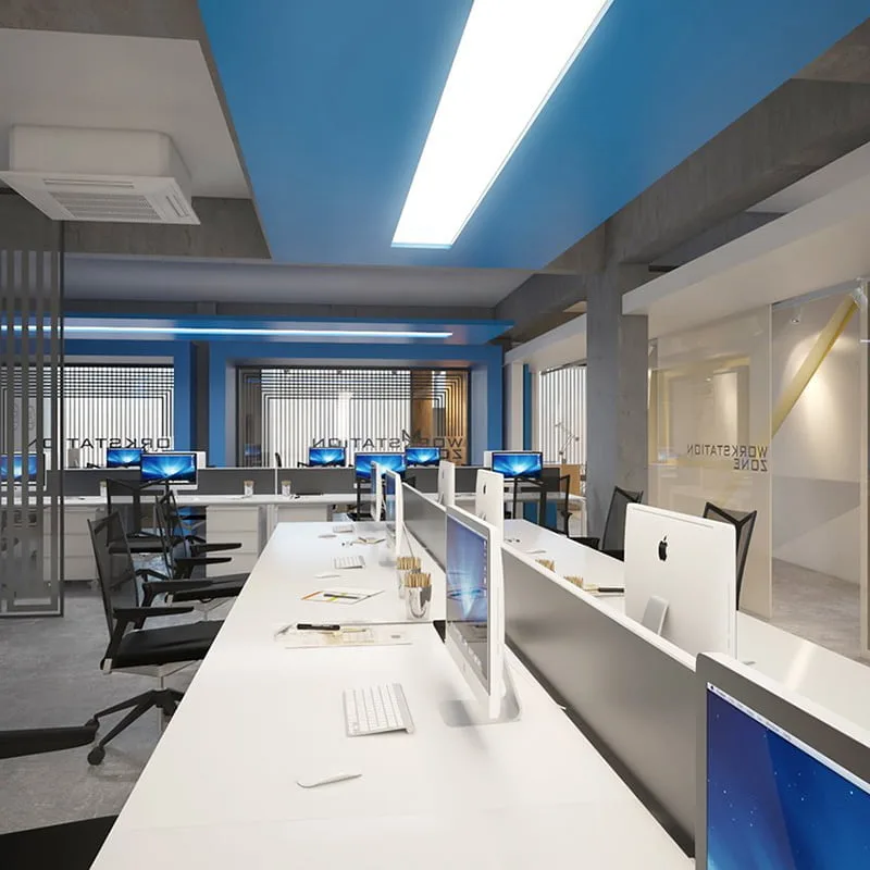 Thiết kế nội thất văn phòng sáng tạo 4 Thiết kế nội thất văn phòng