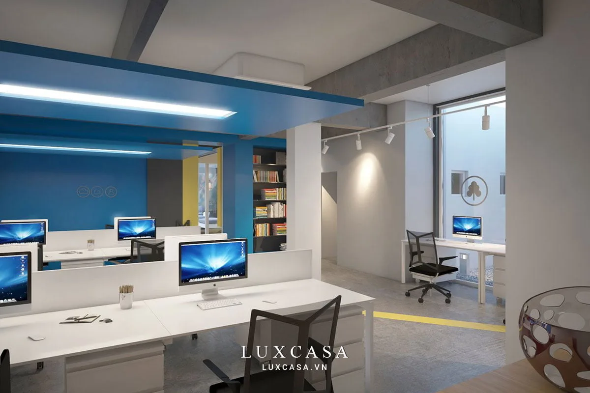 Thiết kế nội thất văn phòng sáng tạo 5 Thiết kế nội thất văn phòng hiện đại sáng tạo