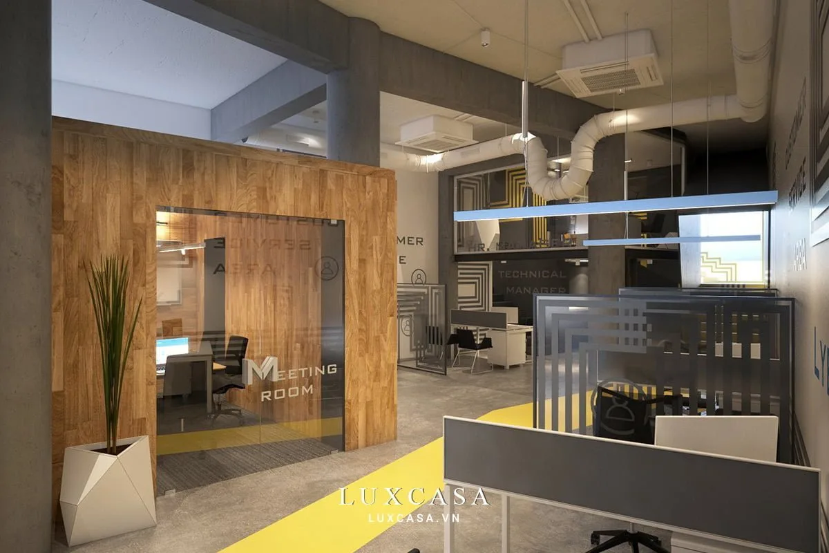 Thiết kế nội thất văn phòng sáng tạo 10 Thiết kế nội thất văn phòng hiện đại sáng tạo