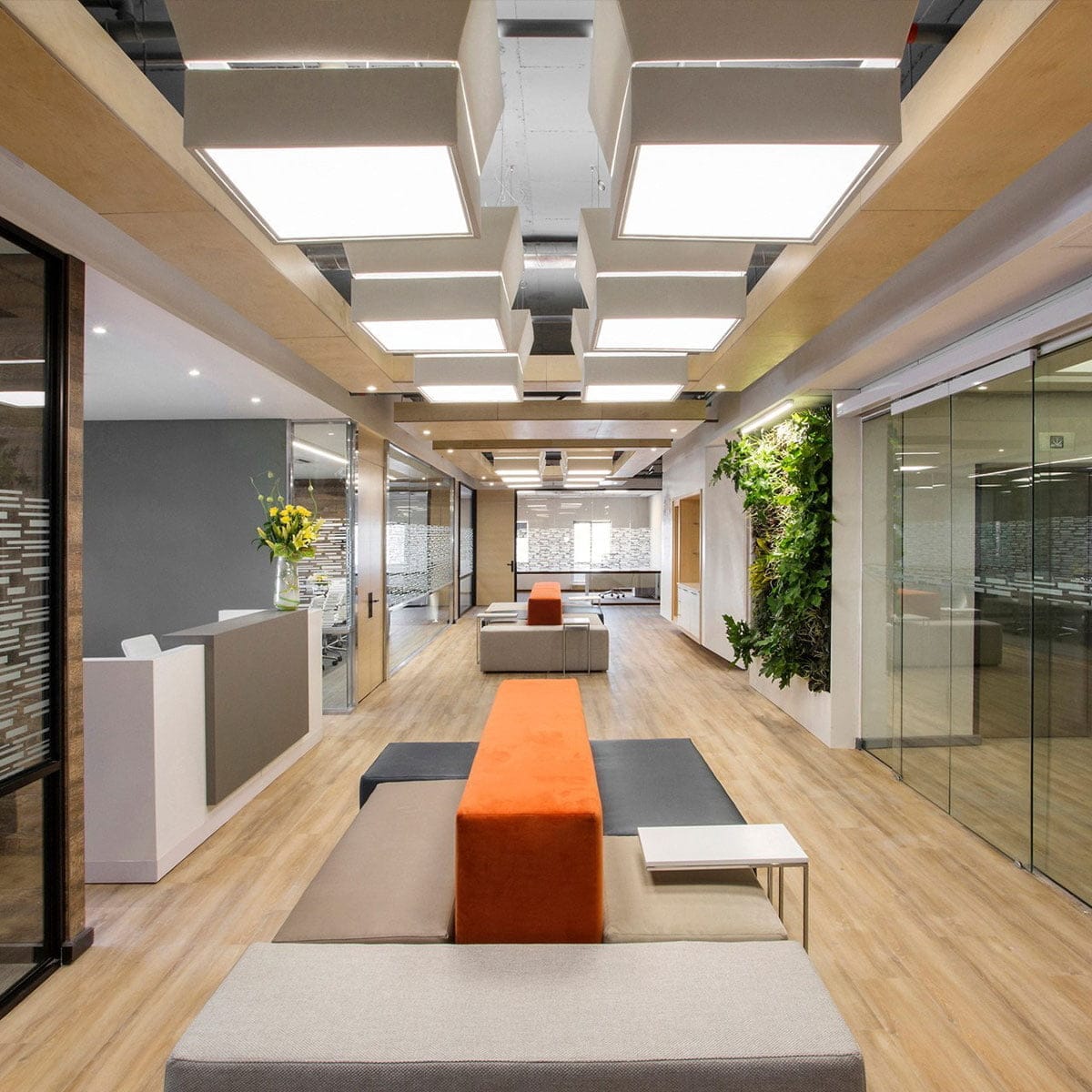 Thiết kế nội thất văn phòng công ty Build - Energy