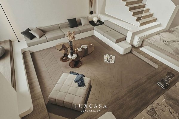 Thiết kế nội thất biệt thự tối giản