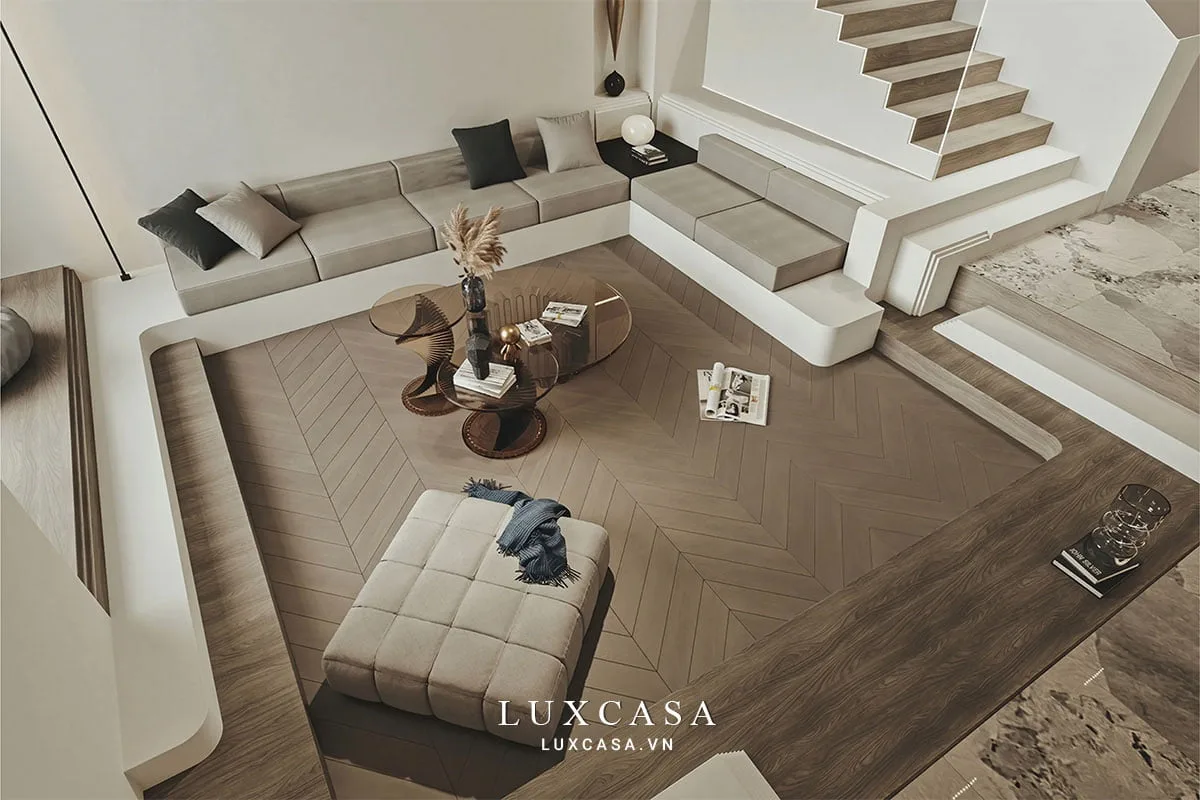 Thiết kế nội thất biệt thự tối giản