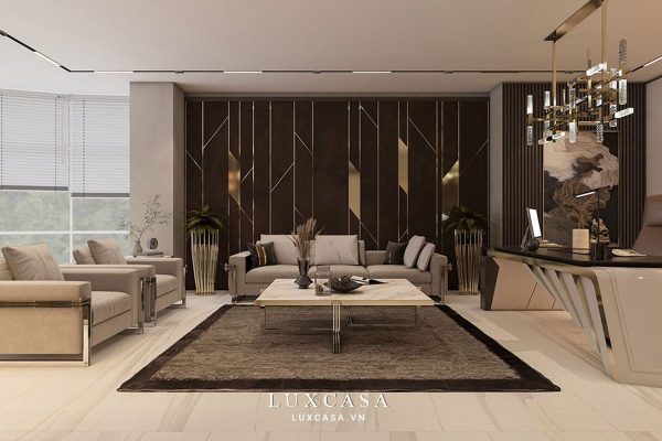 Không gian nội thất phòng giám đốc