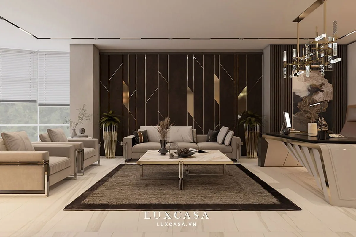 Không gian nội thất phòng giám đốc