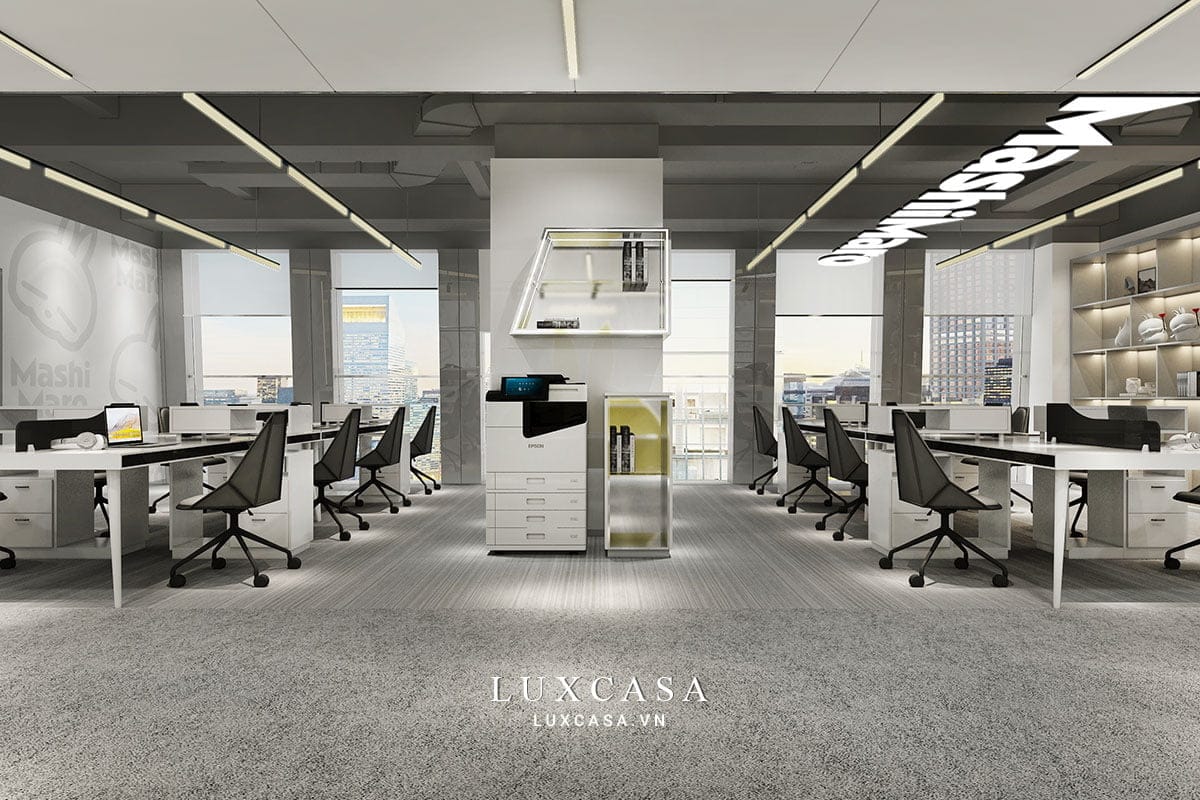 Thiết kế văn phòng công ty MashiMaro