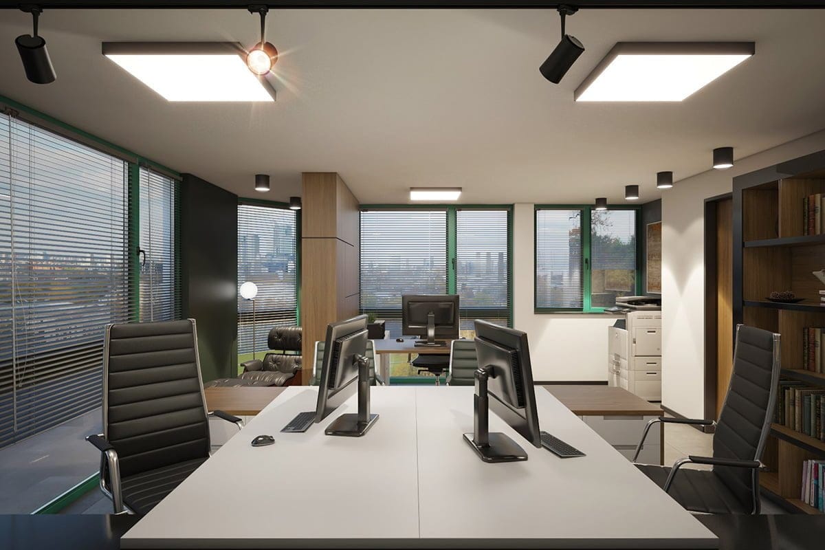 Thiết kế nội thất văn phòng công ty RUS 3 Thiết kế nội thất văn phòng hiện đại