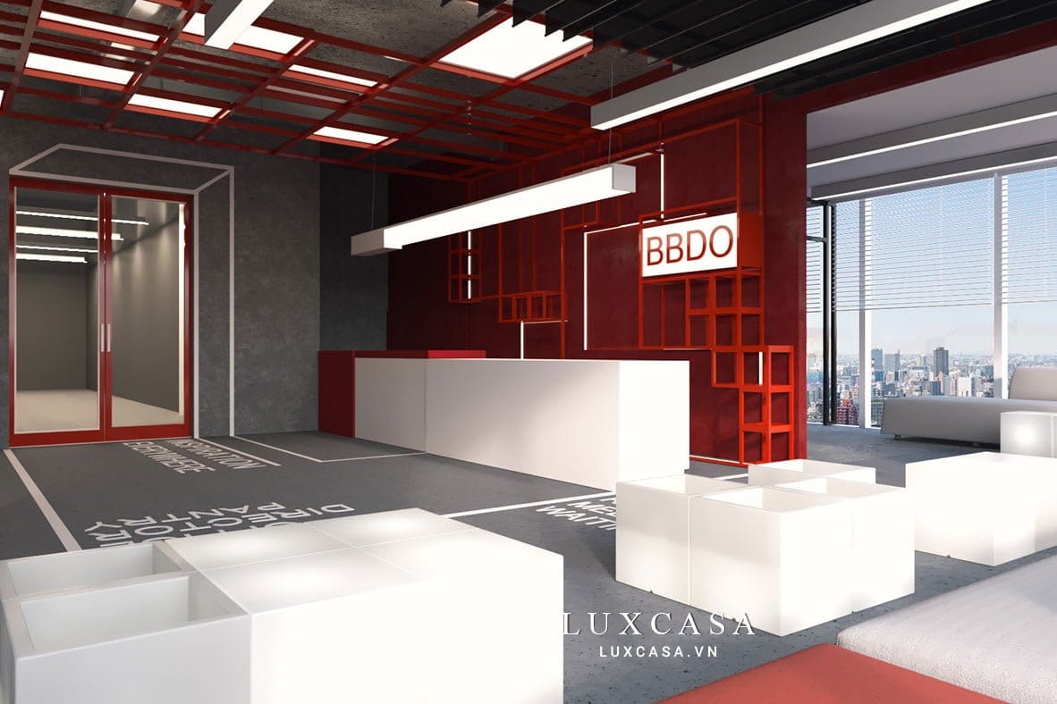 Thiết kế văn phòng công ty BBDO