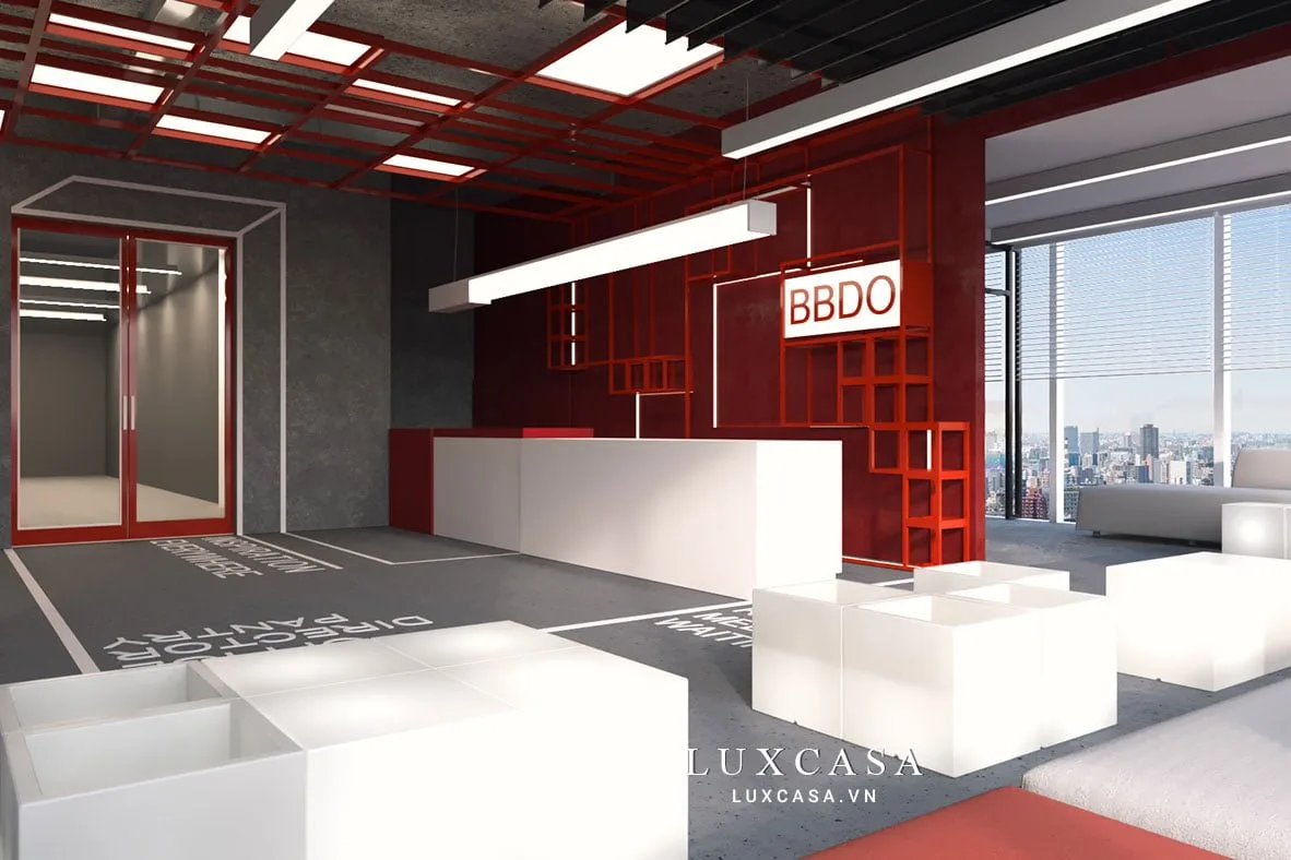 Thiết kế văn phòng công ty BBDO