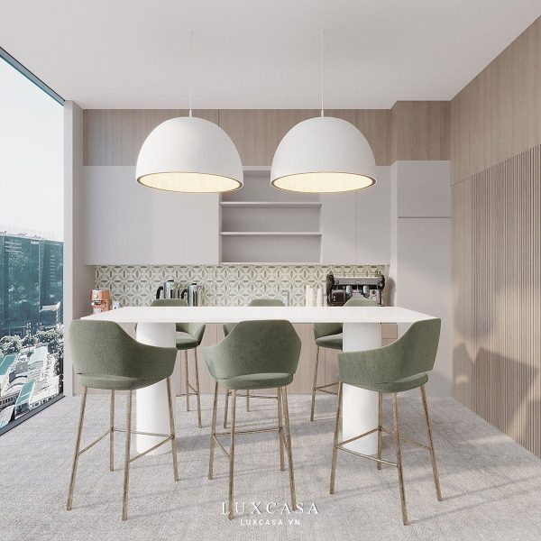 Khu vực ăn uống văn phòng Go Green