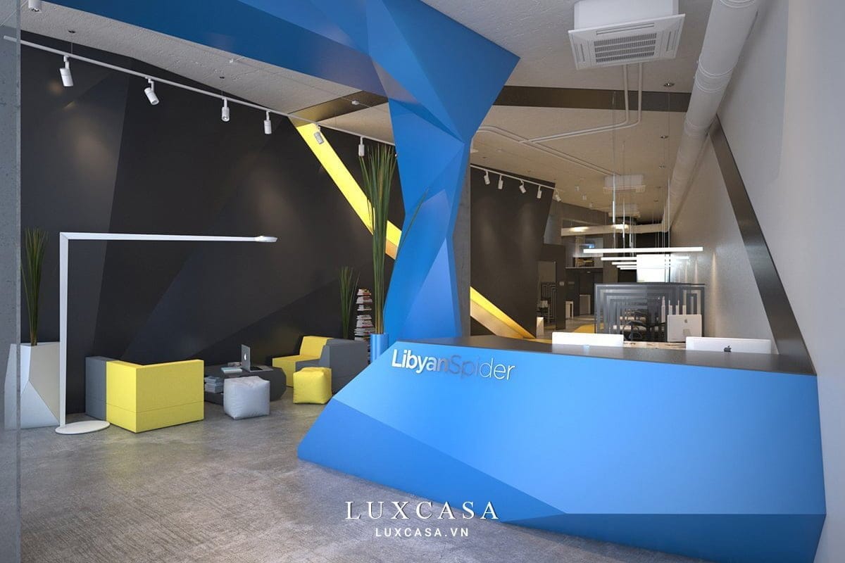 Thiết kế nội thất văn phòng hiện đại sáng tạo