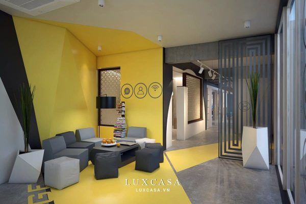 Thiết kế nội thất văn phòng hiện đại sáng tạo