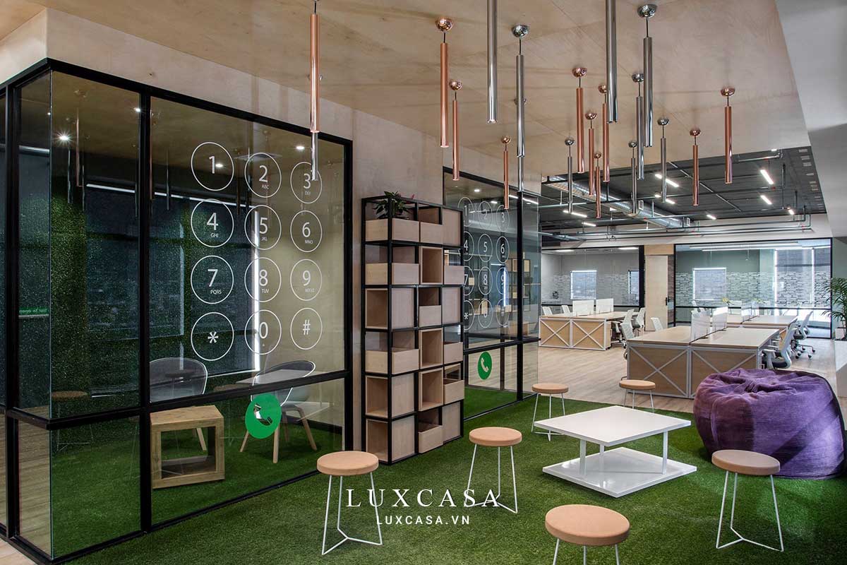 Thiết kế nội thất văn phòng công ty Build - Energy