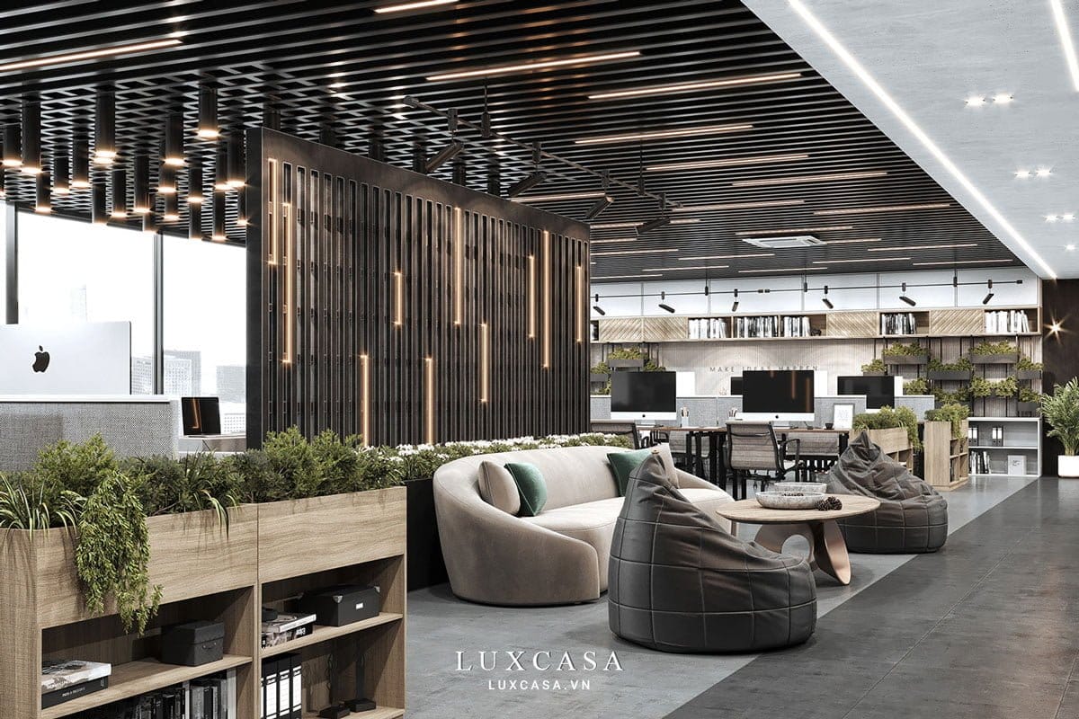 Thiết kế văn phòng thời trang Gulf Fashion thời thượng, tinh tế 5 Khu vực thư giãn nghỉ ngơi dành cho nhân viên