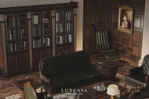 Tone màu trầm ấm làm chủ đạo thiết kế văn phòng Prado