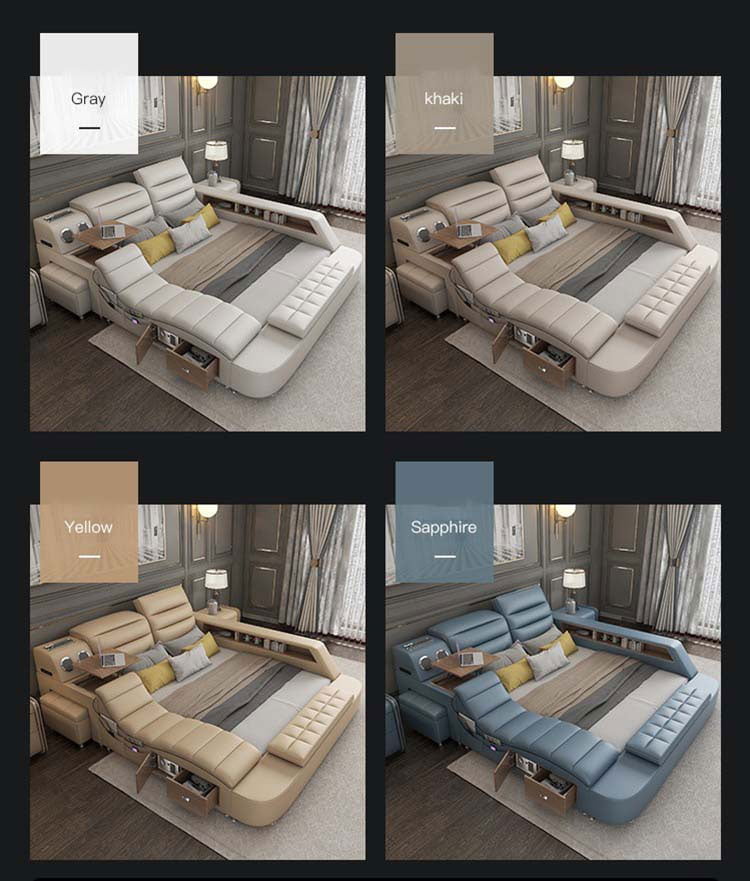 Màu sắc giường thông minh