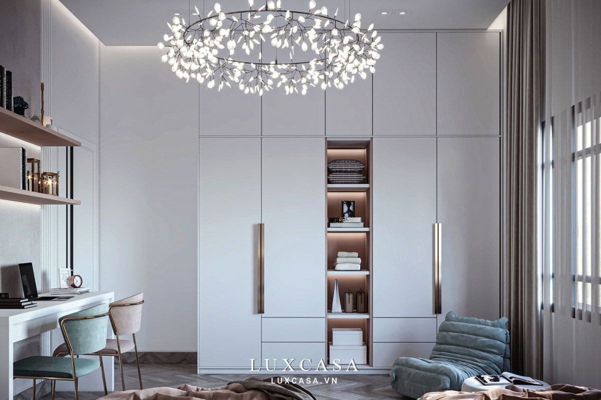 Thiết kế nội thất hiện đại tối giản