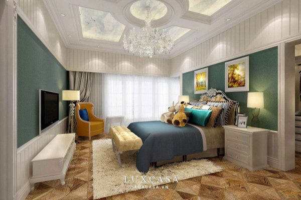 thiết kế nội thất biệt thự tân cổ điển