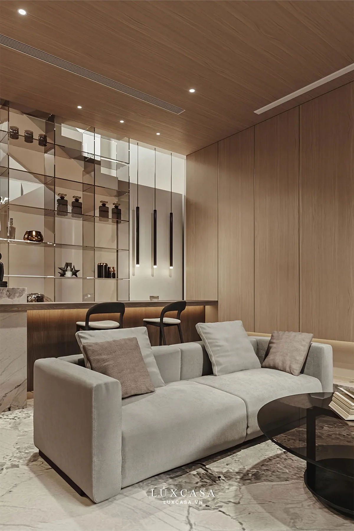 Thiết kế nội thất biệt thự tối giản NBT40 10 Thiết kế nội thất biệt thự tối giản