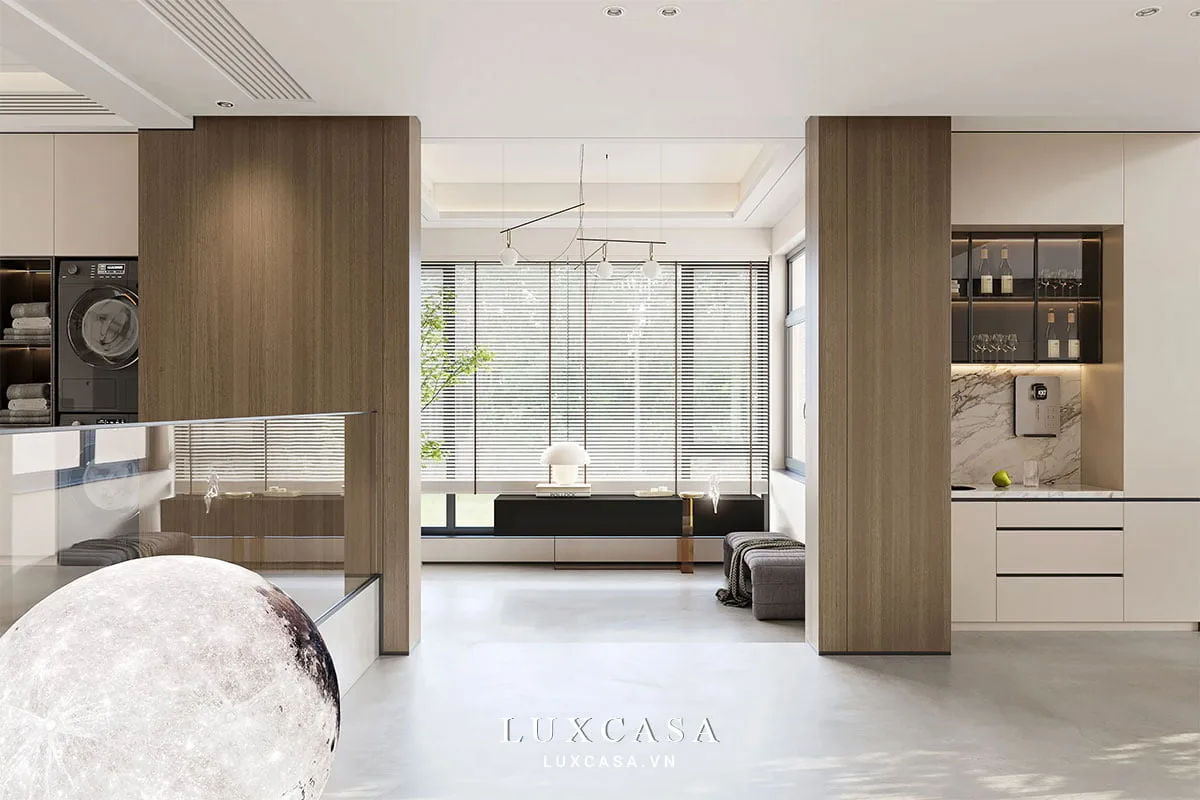 Thiết kế nội thất biệt thự thông tầng NBT49 8 Thiết kế nội thất biệt thự thông tầng