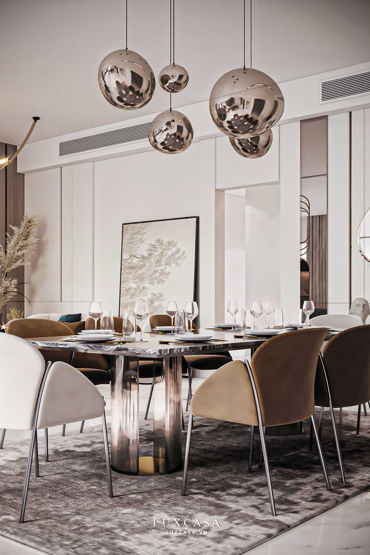 Thiết kế nội thất biệt thự sang trọng, đẳng cấp 7 Thiết kế nội thất biệt thự sang trọng