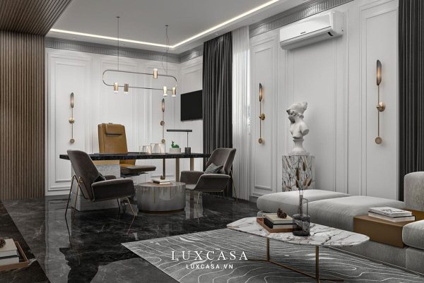 Thiết kế nội thất văn phòng giám đốc