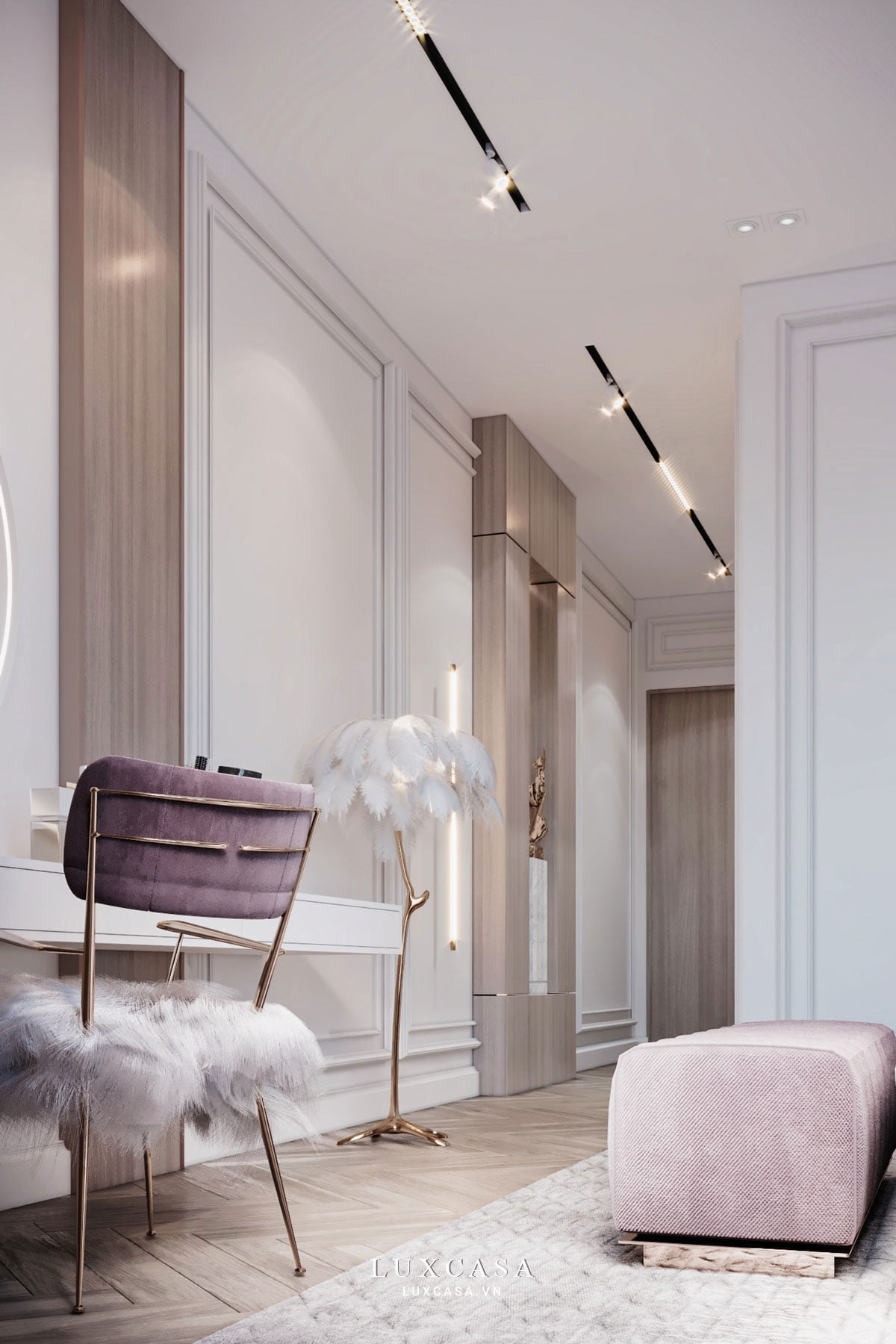 Thiết kế nội thất hiện đại tối giản