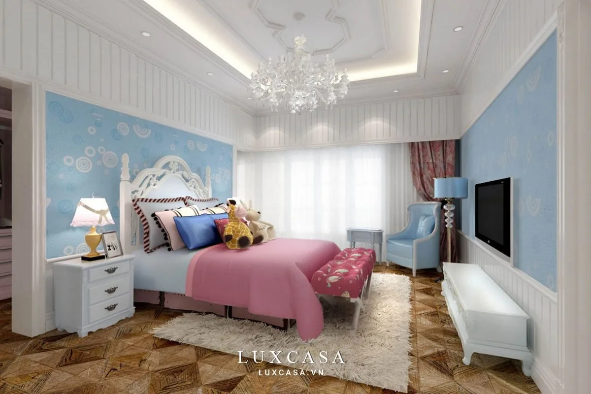thiết kế nội thất biệt thự tân cổ điển