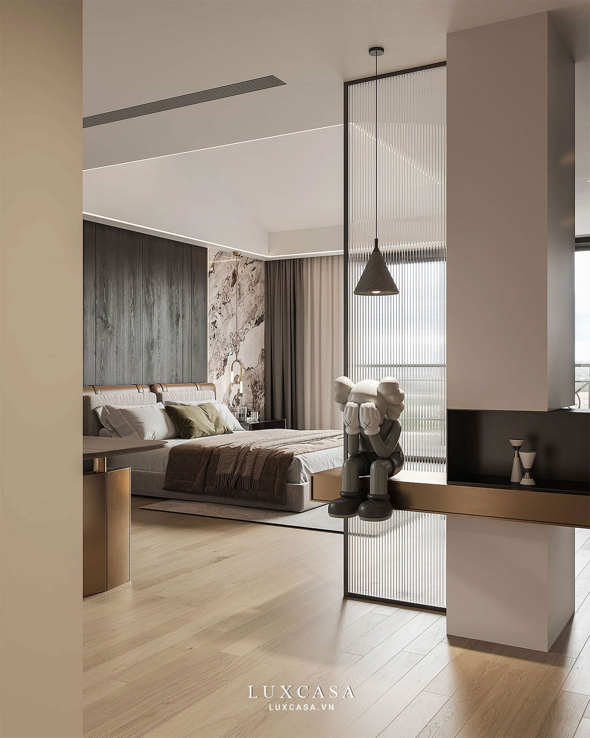 Thiết kế nội thất biệt thự thông tầng NBT49 18 Thiết kế nội thất biệt thự thông tầng