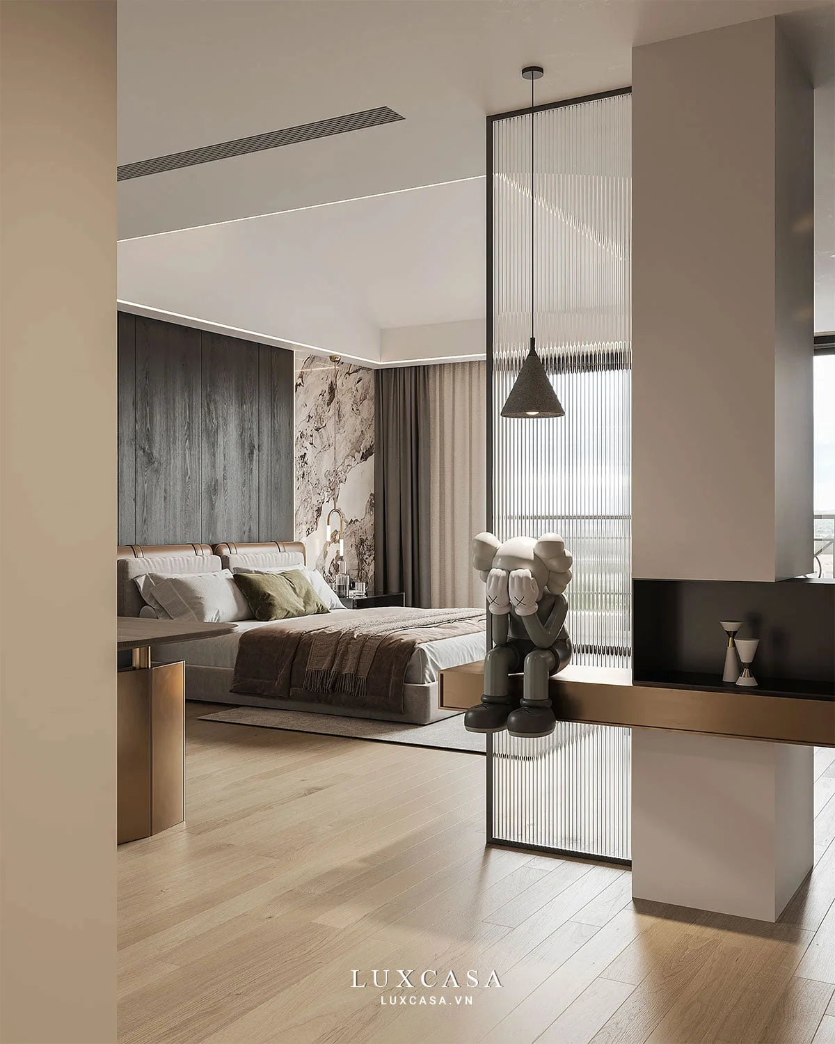 Thiết kế nội thất biệt thự thông tầng NBT49 18 Thiết kế nội thất biệt thự thông tầng