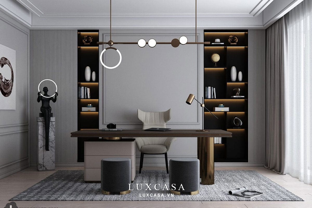 Nội thất văn phòng giám đốc với chất liệu cao cấp
