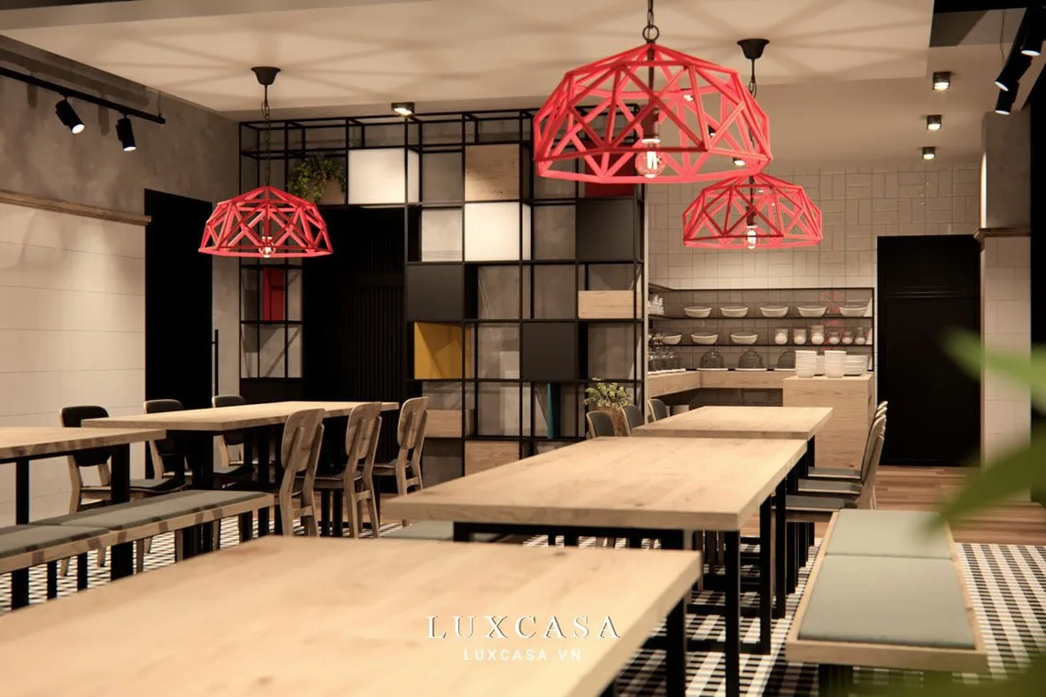 Thiết kế nội thất văn phòng công ty Vascara 7 Quầy pantry Vascara