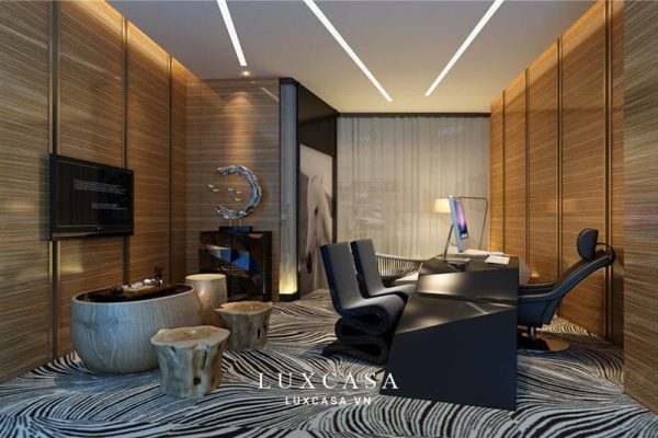 Thiết kế nội thất văn phòng hiện đại, sang t trọng
