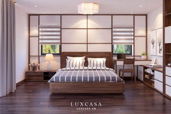 Thiết kế thi công nội thất biệt thự gỗ