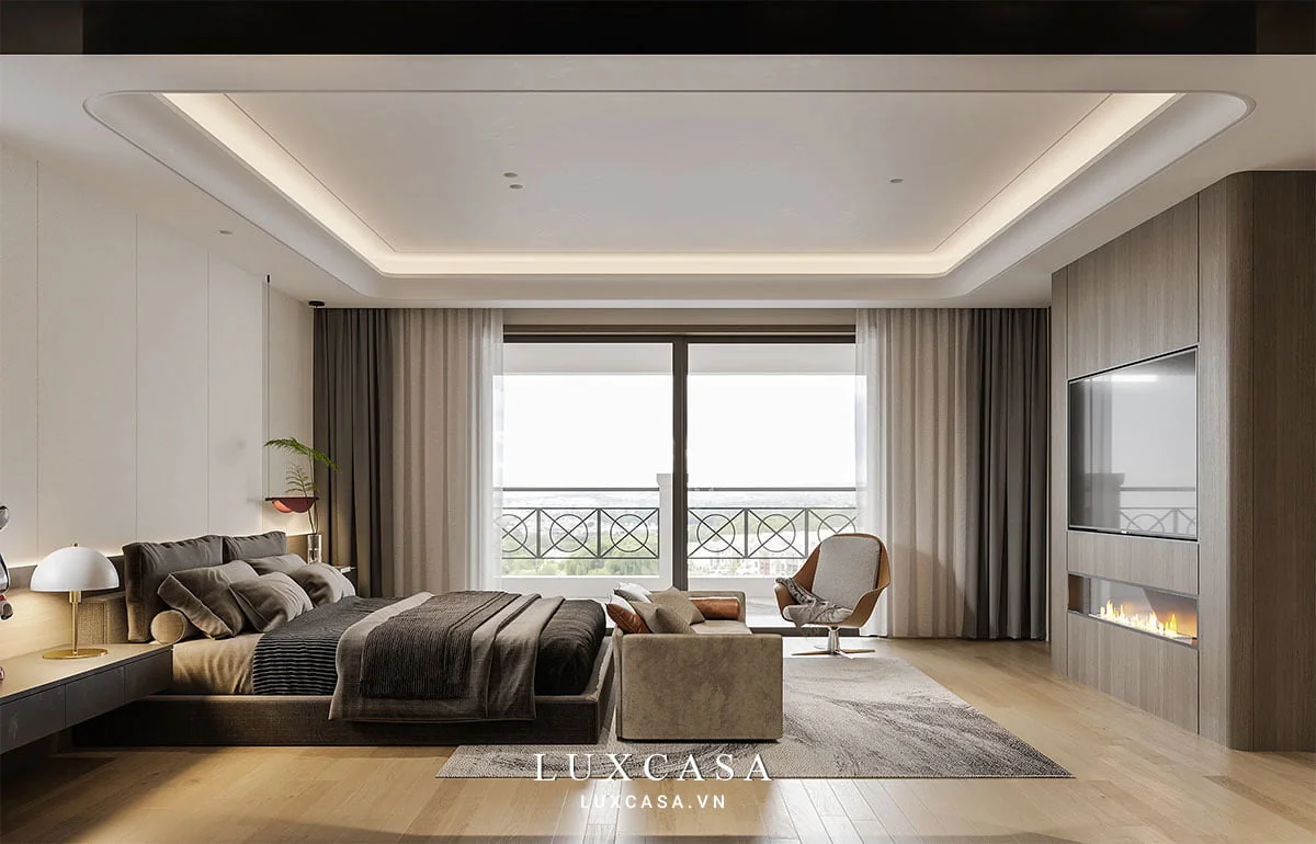 Thiết kế nội thất biệt thự thông tầng NBT49 15 Thiết kế nội thất biệt thự thông tầng