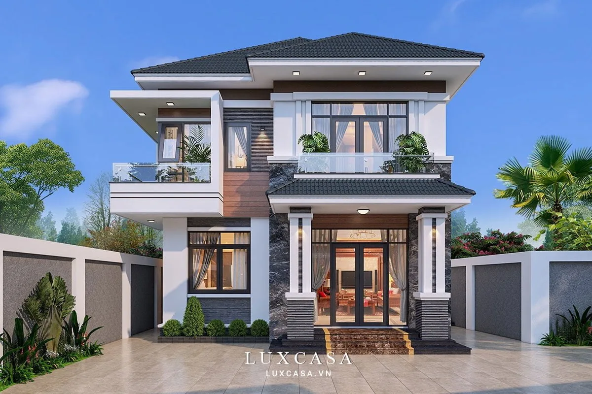 thiet ke biet thu
