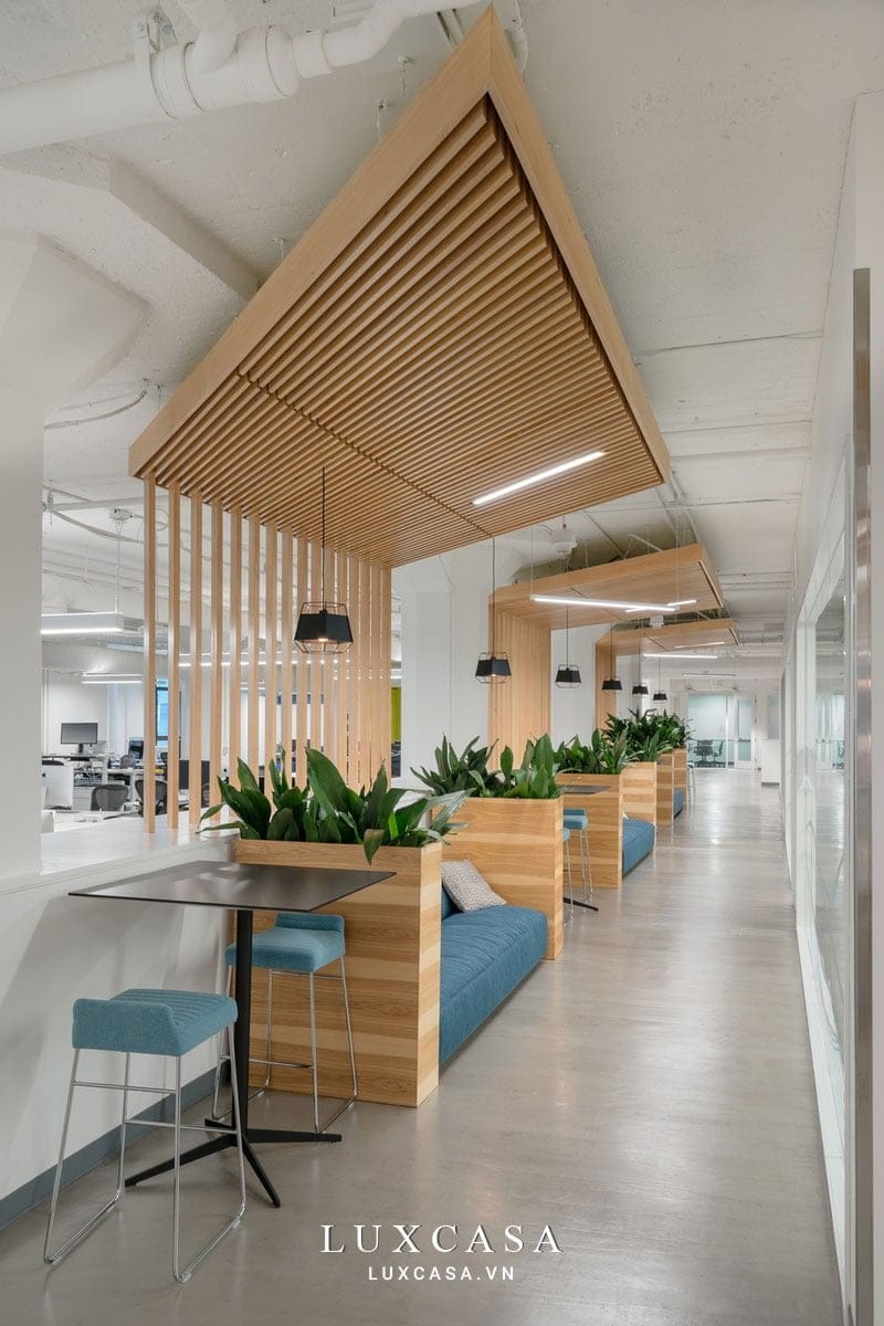 Thiết kế khu vực thư giãn nghỉ ngơi cho nhân viên