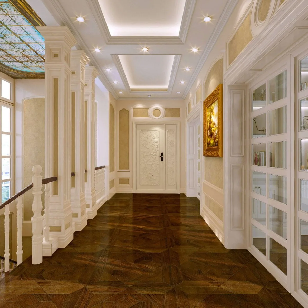 thiết kế nội thất biệt thự tân cổ điển