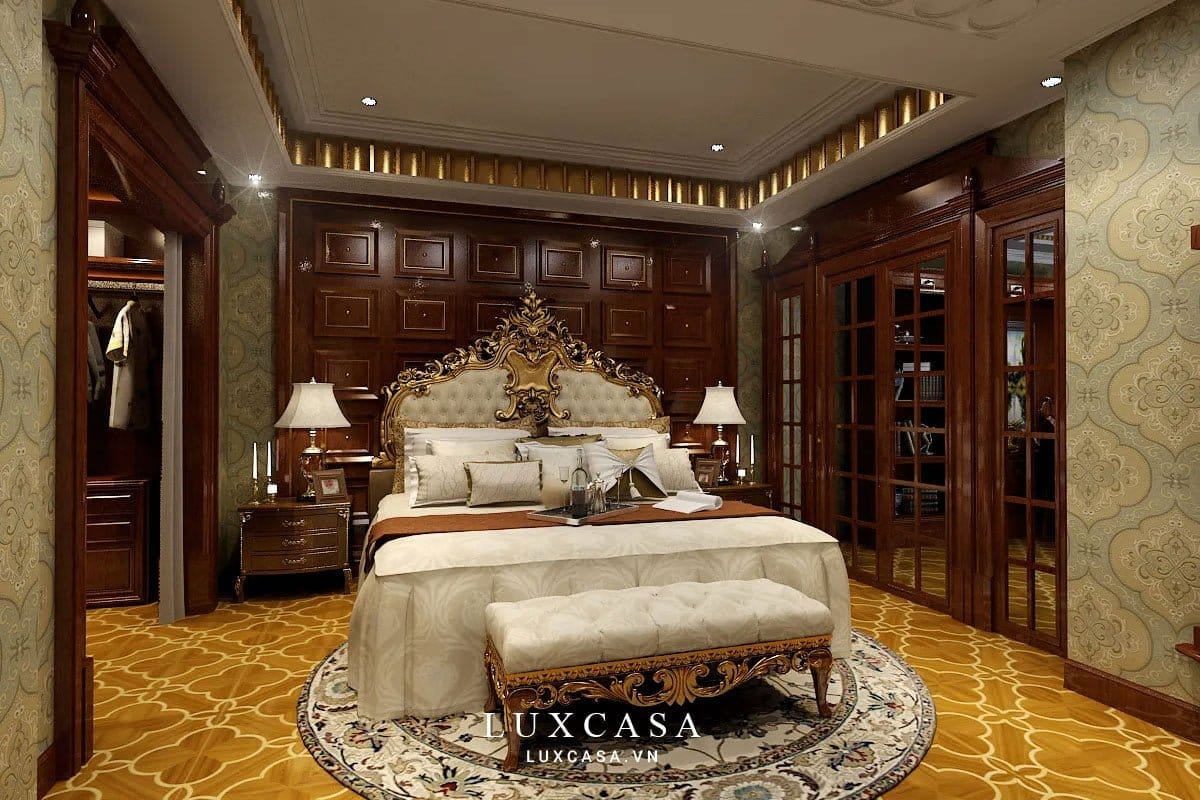 Thiết kế nội thất biệt thự phong cách cổ điển