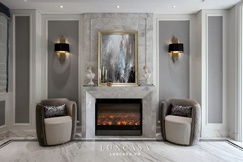 Thiết kế thi công nội thất biệt thự Luxury