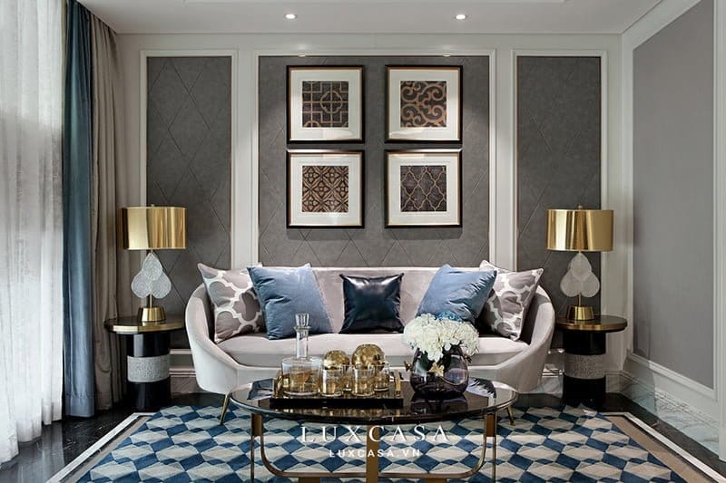 Thiết kế thi công nội thất biệt thự Luxury