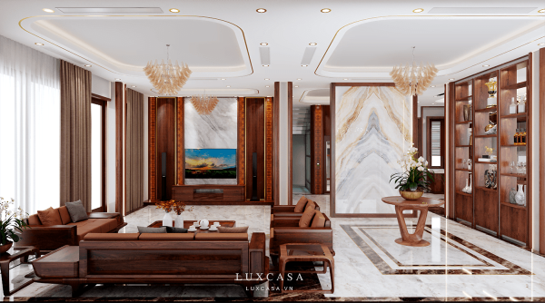 thiet ke noi that biet thu phong khach goc rong