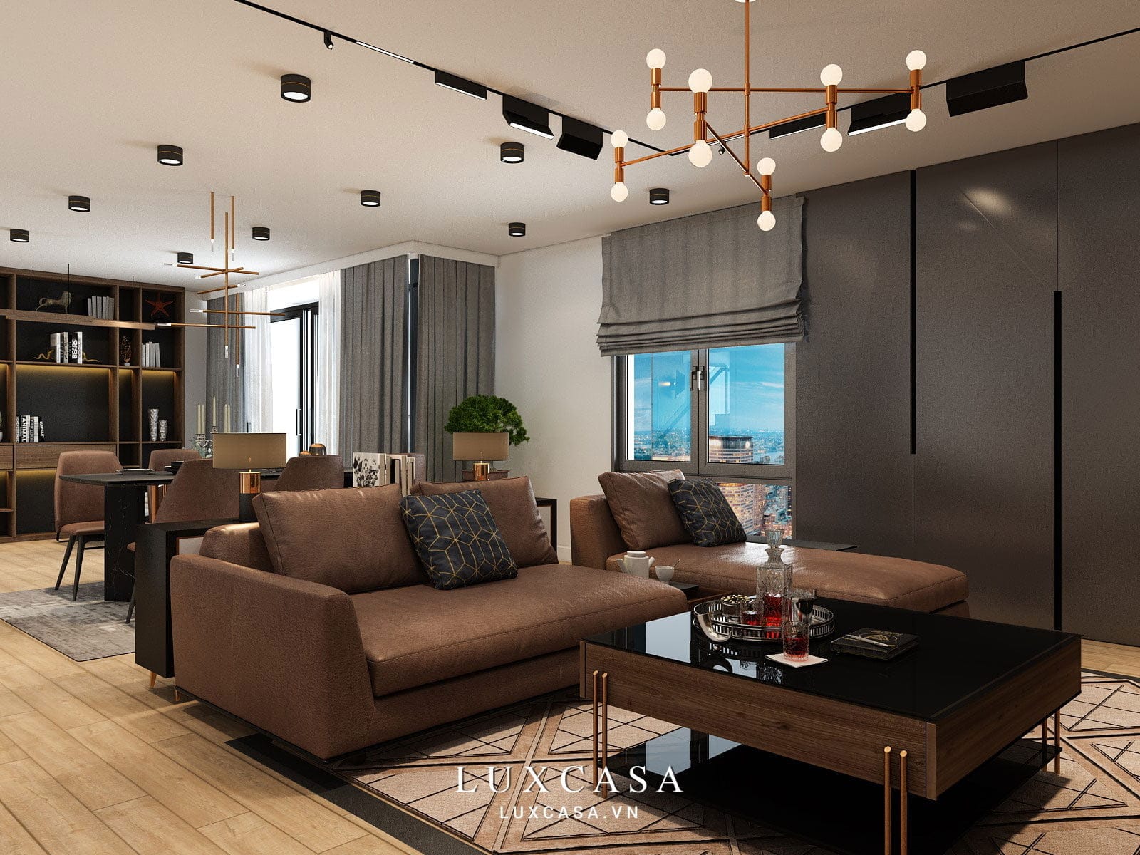 thiet ke noi that chung cu dep cho phong khach 4 1