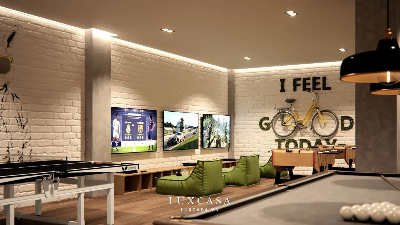 thiet ke noi that phong giai tri cho nhan vien