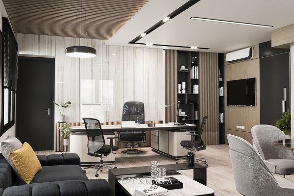 Thiết kế nội thất văn phòng giám đốc tài chính